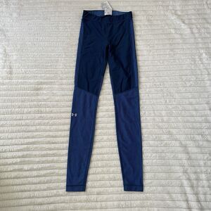 Under Armour Blue Heat Gear Compression Leggings Women’s Size XS Workout